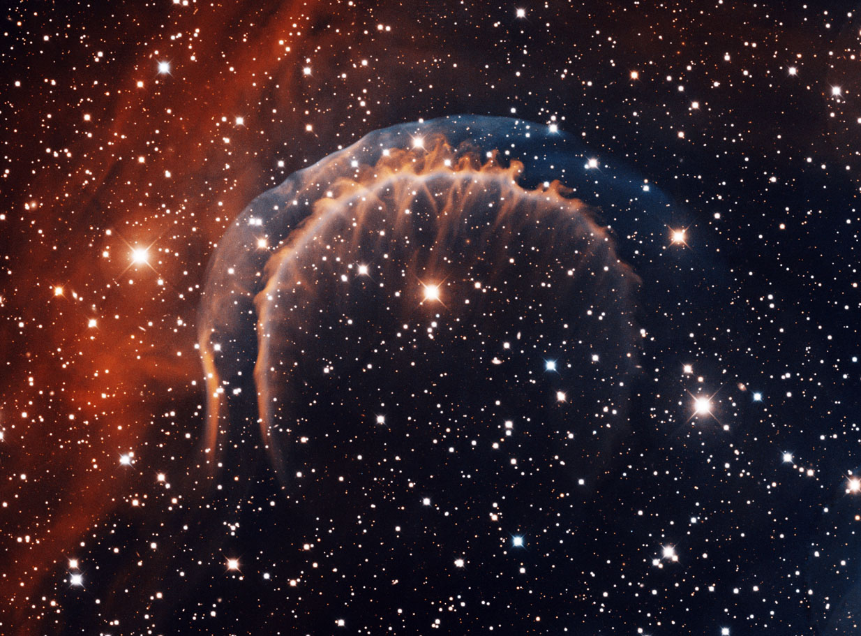 La Nebulosa Planetaria HDW 3 ripresa dal telescopio Mayall di 4 metri a Kitt Peak.