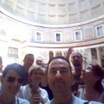 Durante la visita ai più rappresentativi monumenti di interesse archeoastronomico di Roma non poteva mancare una approfondita tappa al Pantheon!