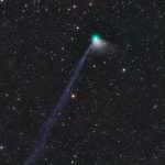 La cometa fotografata da Rolando Ligustri