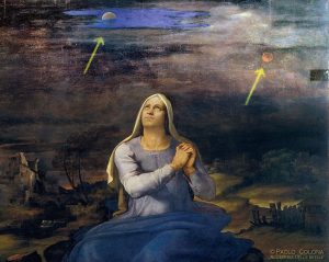 Eclissi totale di Luna in pittura