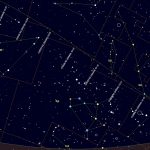 Mappa per trovare la cometa SWAN 2025 R2
