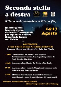 Locandina Blera Conferenze